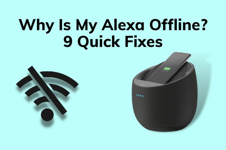 Why Is My Alexa Offline? 9 Quick Fixes